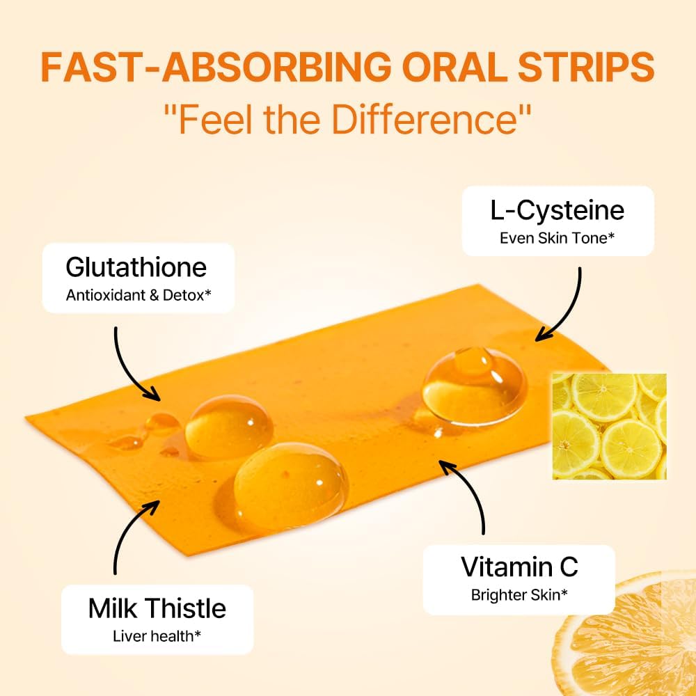 Liposomal Glutathione Brightening Strips